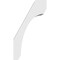 Ekena Millwork 4-in. W x 10-in. D x 18-in. H Legacy Architectural Grade PVC Knee Brace BRCP04X10X18LEC - alternate 6
